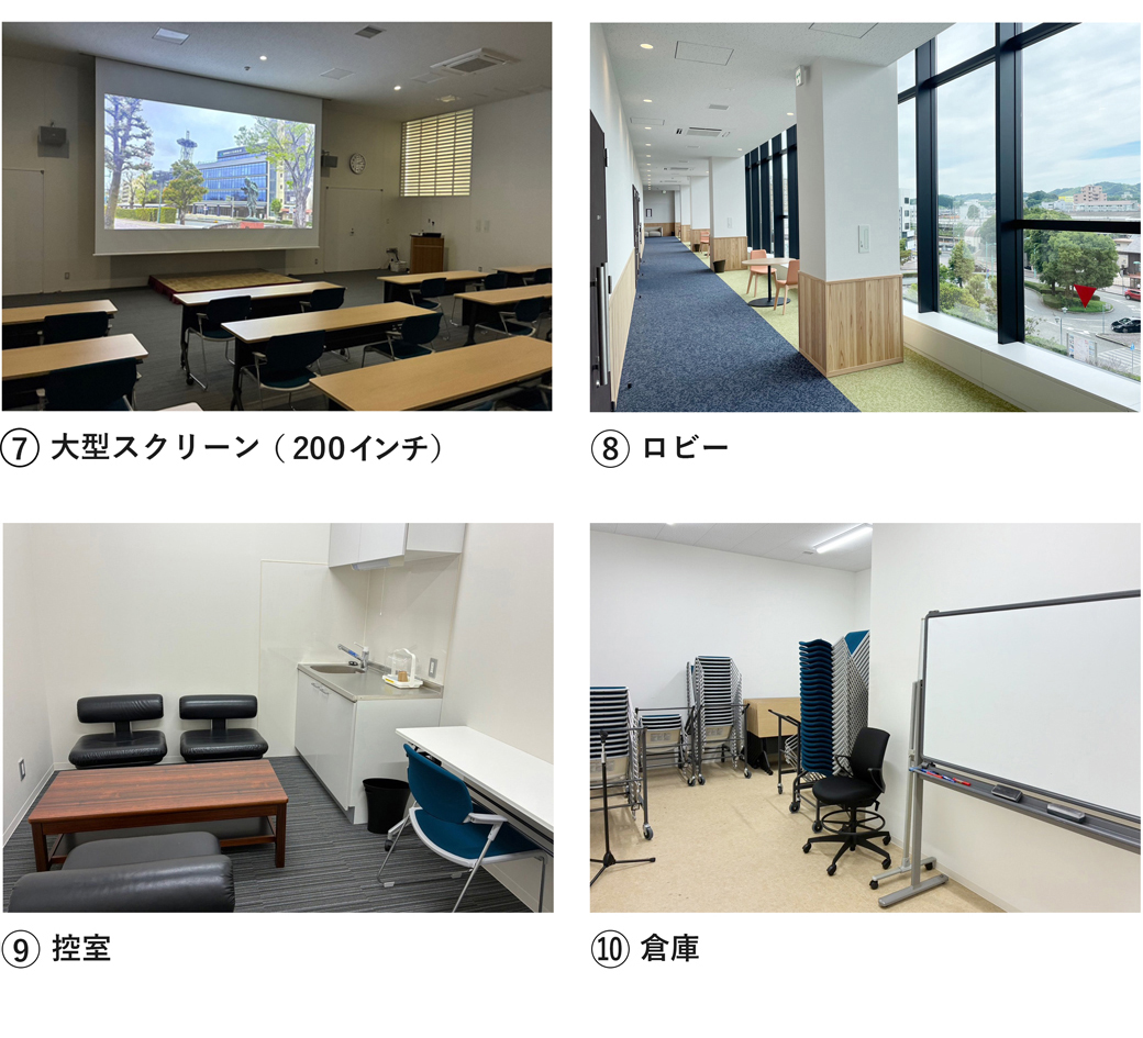 SK駅前ホールの見取り図